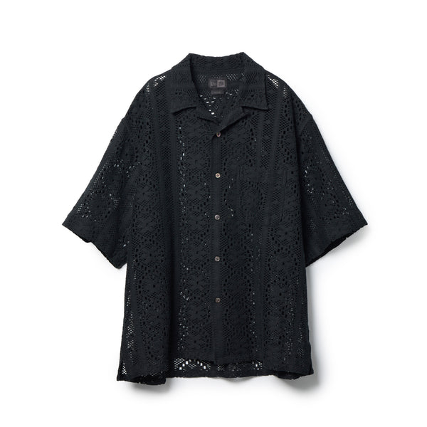 き*こ様 Naptime 半袖レースシャツ ブラック Women's 半袖 レース シャツ BLACK LABEL ブラック | ニューエラ