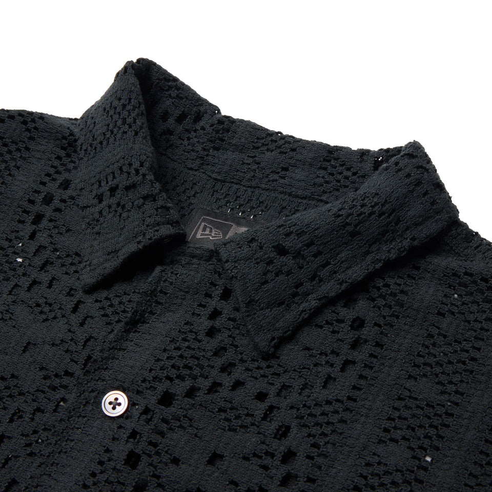 Women’s 半袖 レース シャツ BLACK LABEL ブラック | NEW ERA ニューエラ公式オンラインストア