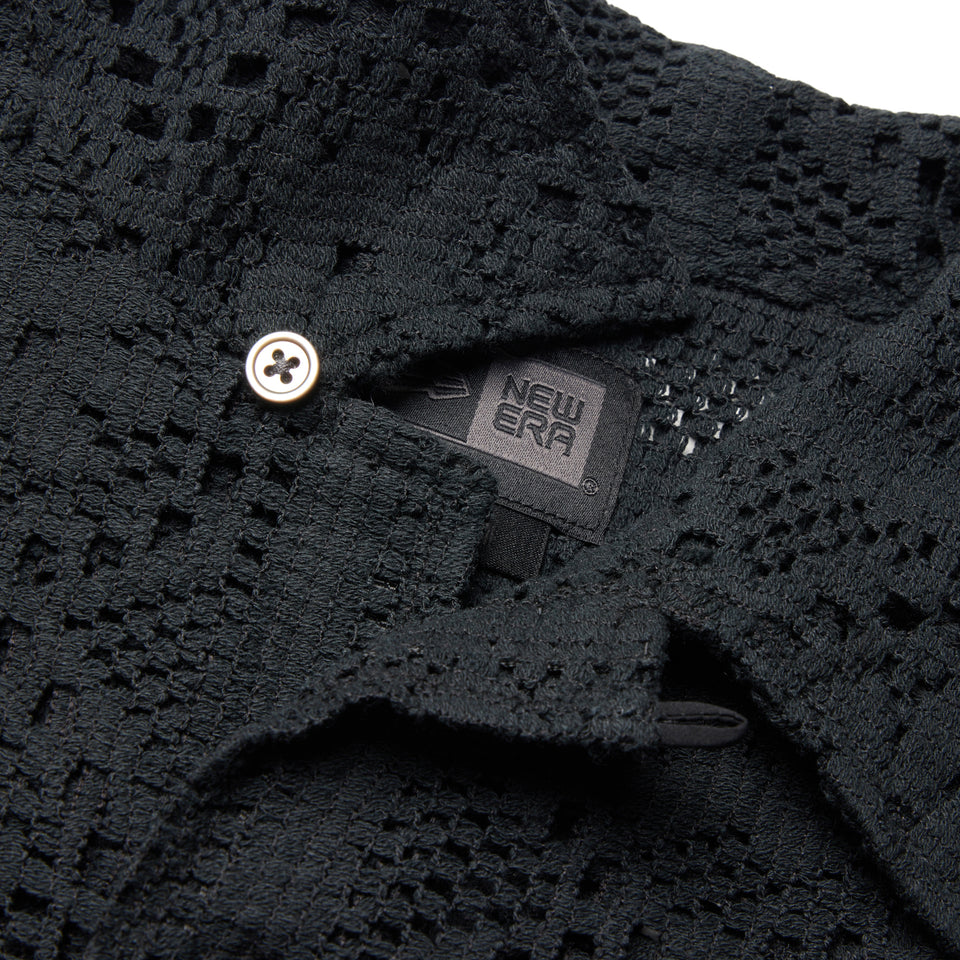 Women’s 半袖 レース シャツ BLACK LABEL ブラック | NEW ERA ニューエラ公式オンラインストア