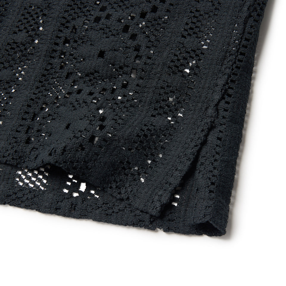 Women’s 半袖 レース シャツ BLACK LABEL ブラック | NEW ERA ニューエラ公式オンラインストア