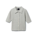 Women's ニット ポロカーディガン BLACK LABEL SS26 グレー | NEW ERA ニューエラ公式オンラインストア