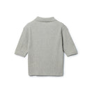 Women's ニット ポロカーディガン BLACK LABEL SS26 グレー | NEW ERA ニューエラ公式オンラインストア