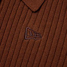 Women's ニット ポロカーディガン BLACK LABEL SS26 ブラウン | NEW ERA ニューエラ公式オンラインストア