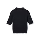 Women's ニット ポロカーディガン BLACK LABEL SS26 ブラック | NEW ERA ニューエラ公式オンラインストア