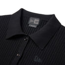 Women's ニット ポロカーディガン BLACK LABEL SS26 ブラック | NEW ERA ニューエラ公式オンラインストア