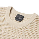 Women's 半袖 フットボール ニットシャツ BLACK LABEL SS26 アイボリー | NEW ERA ニューエラ公式オンラインストア