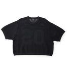 Women's 半袖 フットボール ニットシャツ BLACK LABEL SS26 ブラック | NEW ERA ニューエラ公式オンラインストア