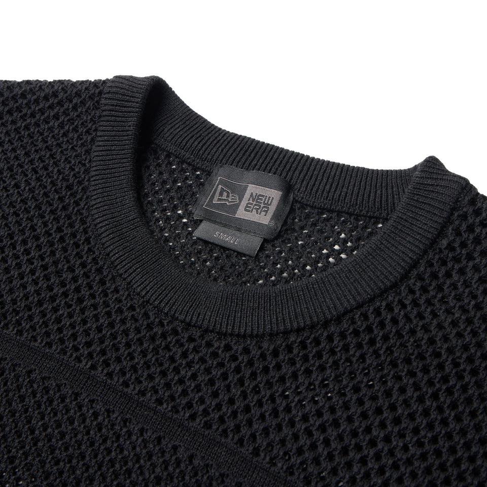 Women's 半袖 フットボール ニットシャツ BLACK LABEL SS26 ブラック | NEW ERA ニューエラ公式オンラインストア