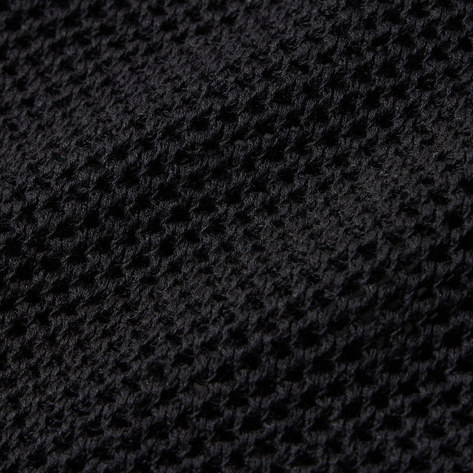 Women's 半袖 フットボール ニットシャツ BLACK LABEL SS26 ブラック | NEW ERA ニューエラ公式オンラインストア