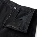 Women's ダブルニー バミューダパンツ BLACK LABEL SS26 ウォッシュドブラックデニム | NEW ERA ニューエラ公式オンラインストア