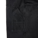 Women's ダブルニー バミューダパンツ BLACK LABEL SS26 ウォッシュドブラックデニム | NEW ERA ニューエラ公式オンラインストア