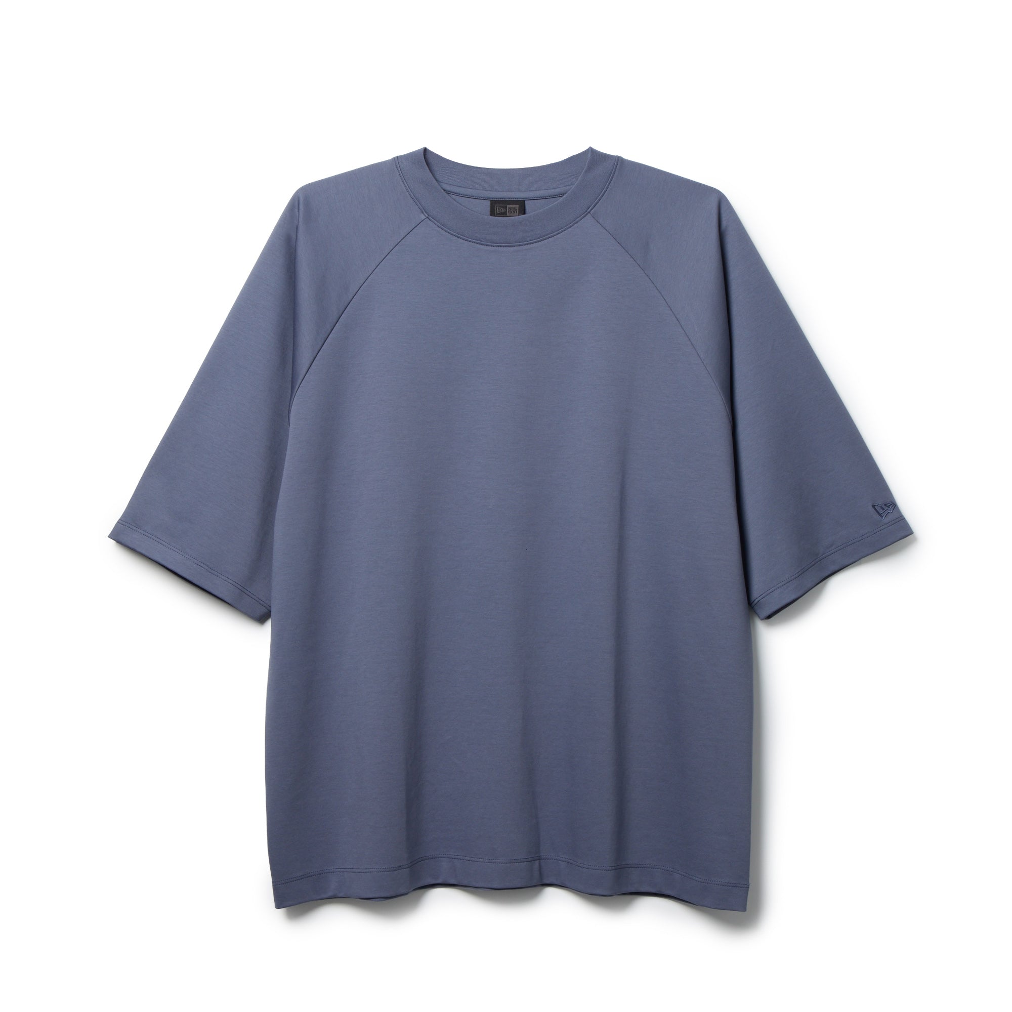 半袖 ダブル ジャカード ラグラン Tシャツ BLACK LABEL SS26 スレート
