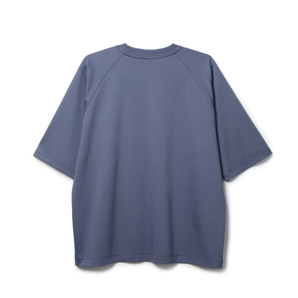 半袖 ダブル ジャカード ラグラン Tシャツ BLACK LABEL SS26 スレート | NEW ERA ニューエラ公式オンラインストア