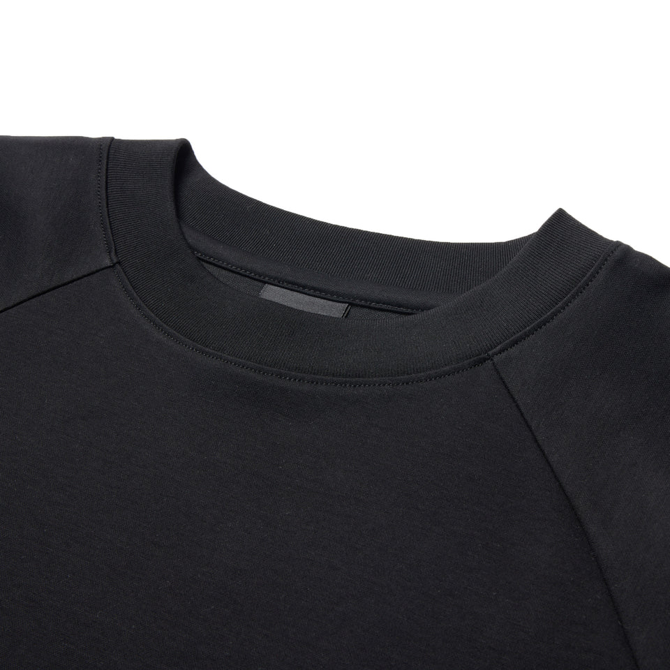 半袖 ダブル ジャカード ラグラン Tシャツ BLACK LABEL SS26 ブラック | NEW ERA ニューエラ公式オンラインストア