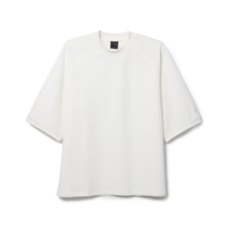 半袖 ソフトワッフル Tシャツ BLACK LABEL SS26 ホワイト | ニューエラ