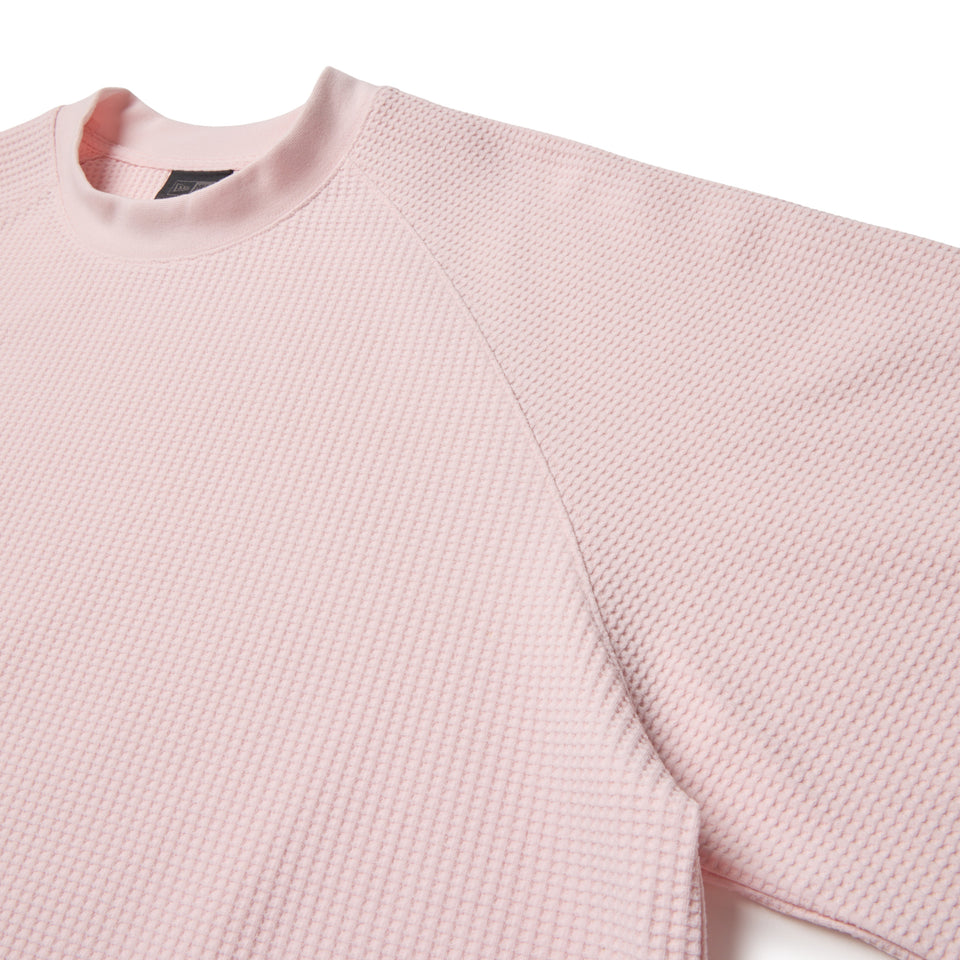 半袖 ソフトワッフル Tシャツ BLACK LABEL SS26 ピンク | NEW ERA ニューエラ公式オンラインストア