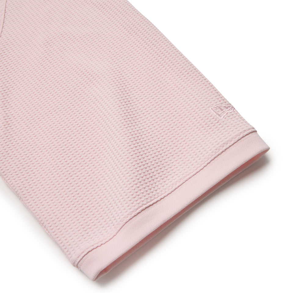 半袖 ソフトワッフル Tシャツ BLACK LABEL SS26 ピンク | NEW ERA ニューエラ公式オンラインストア