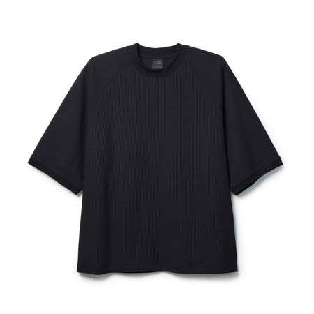 半袖 ソフトワッフル Tシャツ BLACK LABEL SS26 ブラック | ニューエラ