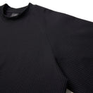 半袖 ソフトワッフル Tシャツ BLACK LABEL SS26 ブラック | NEW ERA ニューエラ公式オンラインストア