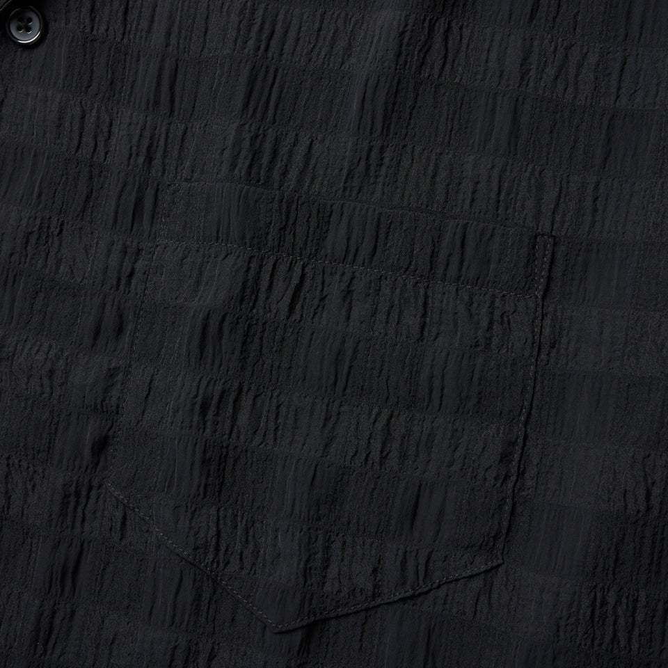 半袖 シースルーチェック シャツ BLACK LABEL SS26 ブラック | NEW ERA ニューエラ公式オンラインストア