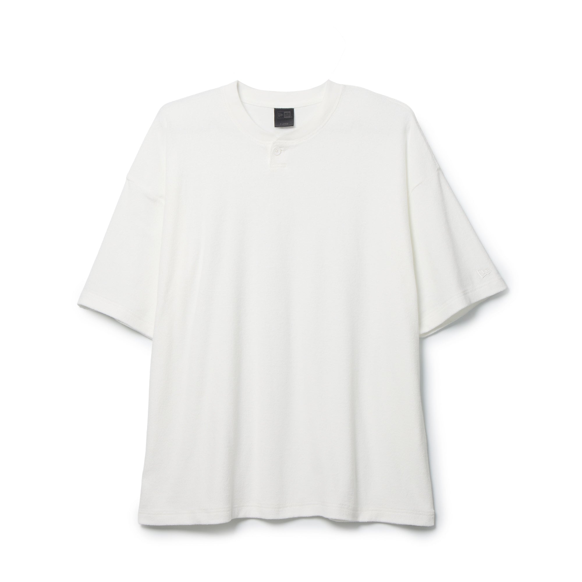 半袖 オーガニック パイル ヘンリーネック Tシャツ BLACK LABEL SS26