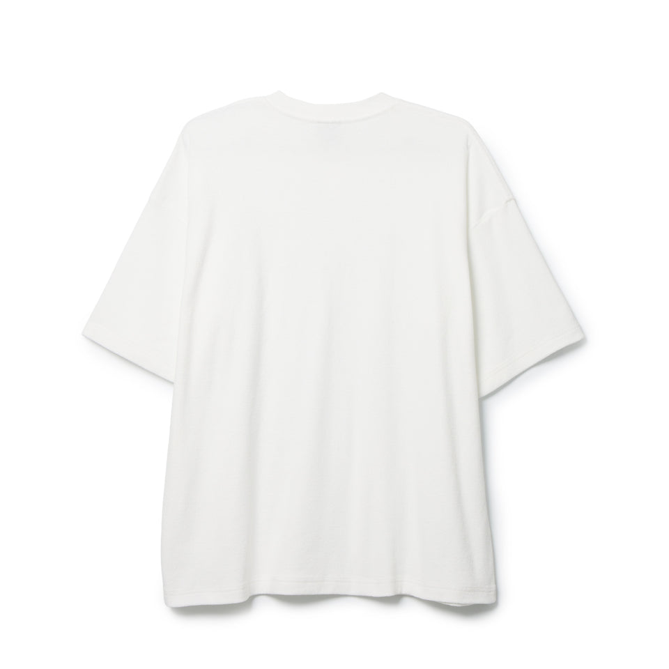 半袖 オーガニック パイル ヘンリーネック Tシャツ BLACK LABEL SS26 ホワイト | NEW ERA ニューエラ公式オンラインストア