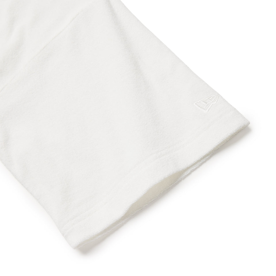 半袖 オーガニック パイル ヘンリーネック Tシャツ BLACK LABEL SS26 ホワイト | NEW ERA ニューエラ公式オンラインストア