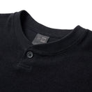 半袖 オーガニック パイル ヘンリーネック Tシャツ BLACK LABEL SS26 ブラック | NEW ERA ニューエラ公式オンラインストア