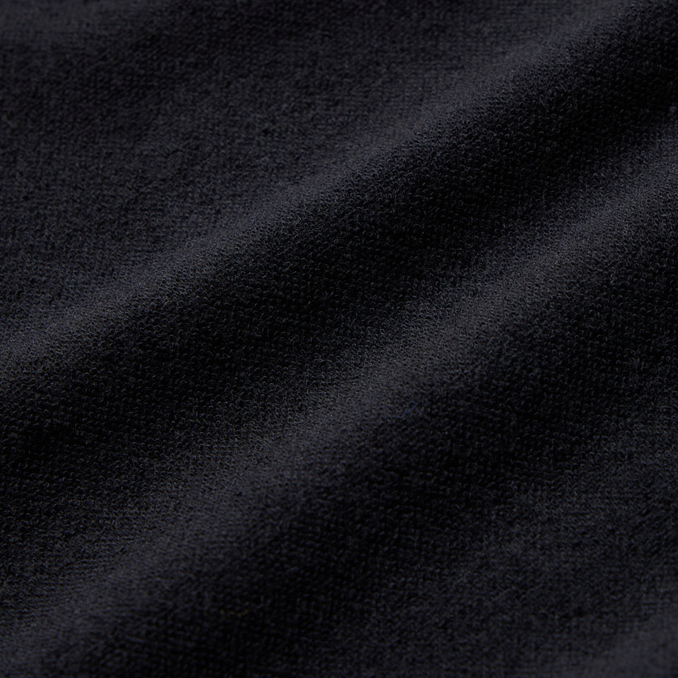 半袖 オーガニック パイル ヘンリーネック Tシャツ BLACK LABEL SS26 ブラック | NEW ERA ニューエラ公式オンラインストア