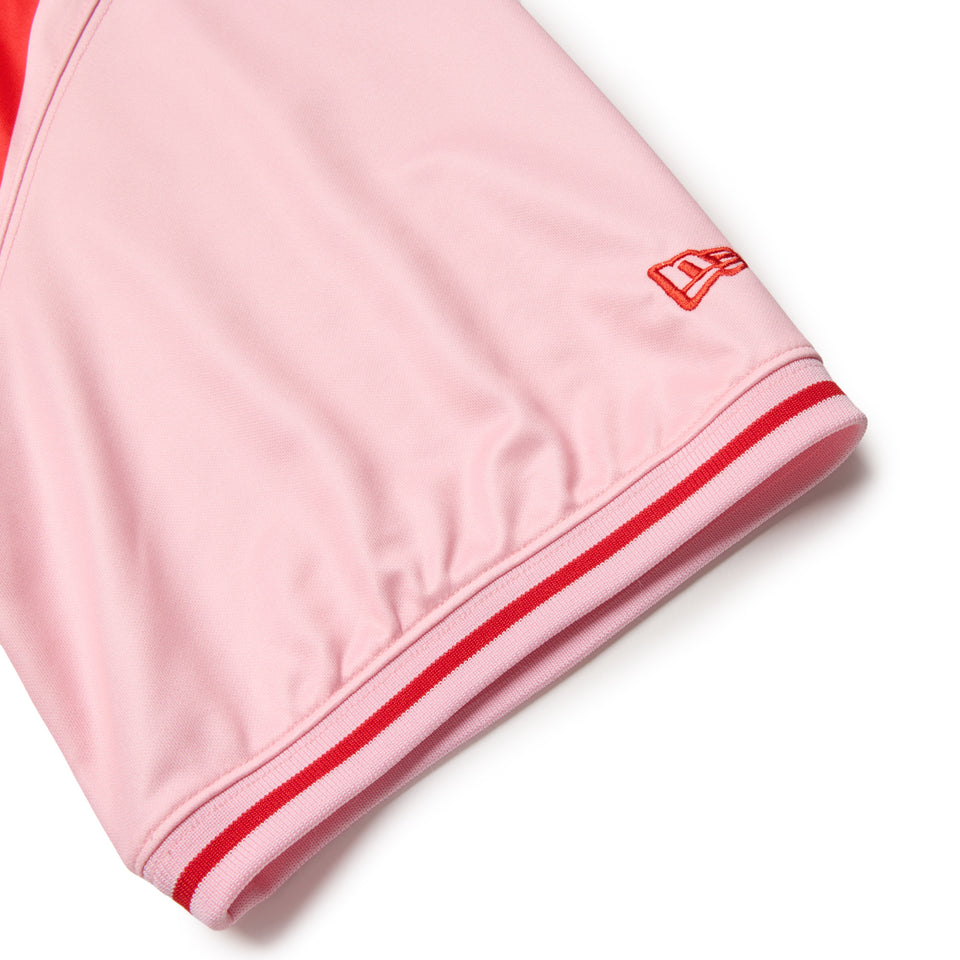 半袖 ゲームシャツ BLACK LABEL SS26 ピンク/レッド | NEW ERA ニューエラ公式オンラインストア