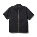 半袖 フルジップ ヒッコリー ワークシャツ BLACK LABEL SS26 ブラック | NEW ERA ニューエラ公式オンラインストア