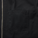 半袖 フルジップ ヒッコリー ワークシャツ BLACK LABEL SS26 ブラック | NEW ERA ニューエラ公式オンラインストア