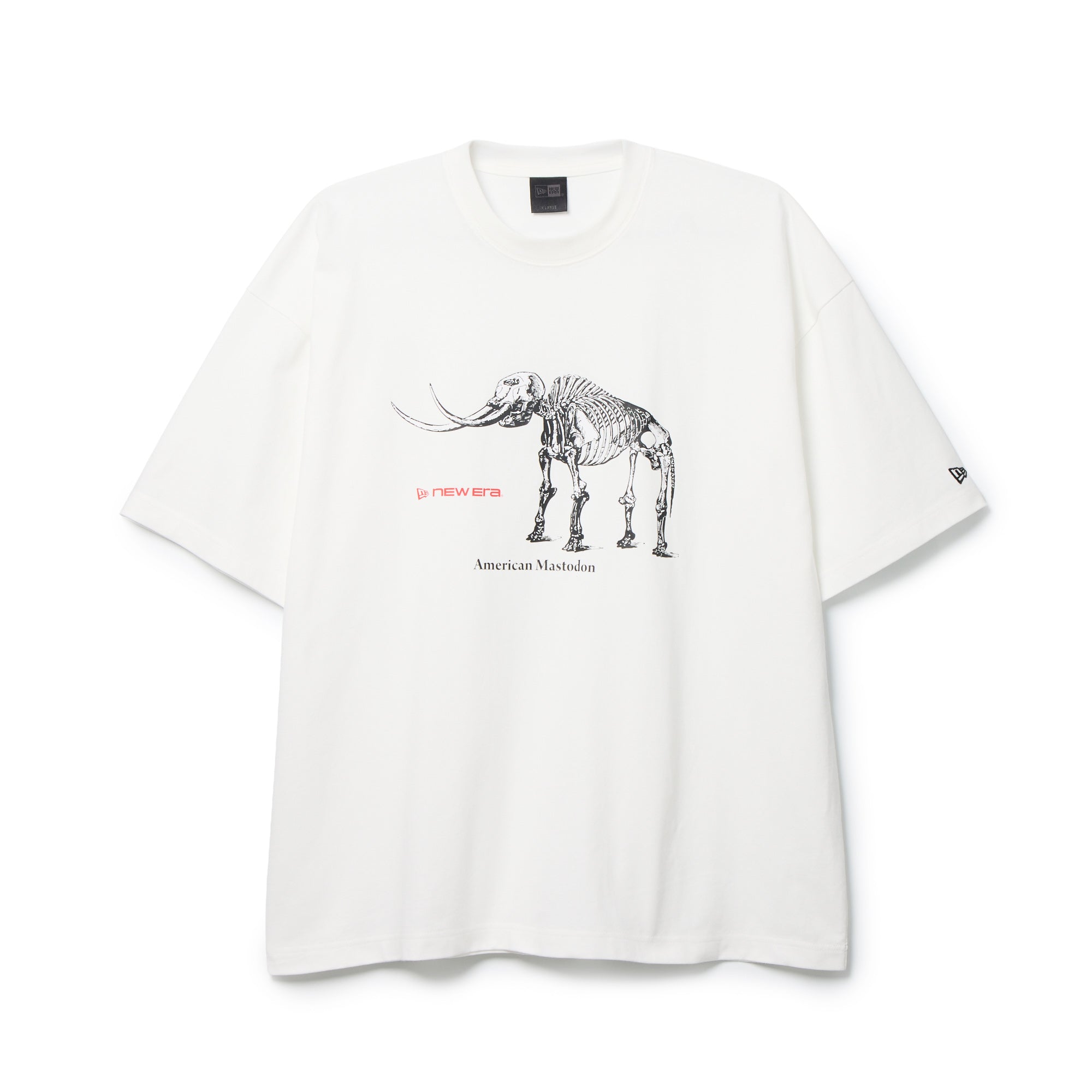 半袖 Fossil Tシャツ BLACK LABEL SS26 ホワイト | ニューエラ