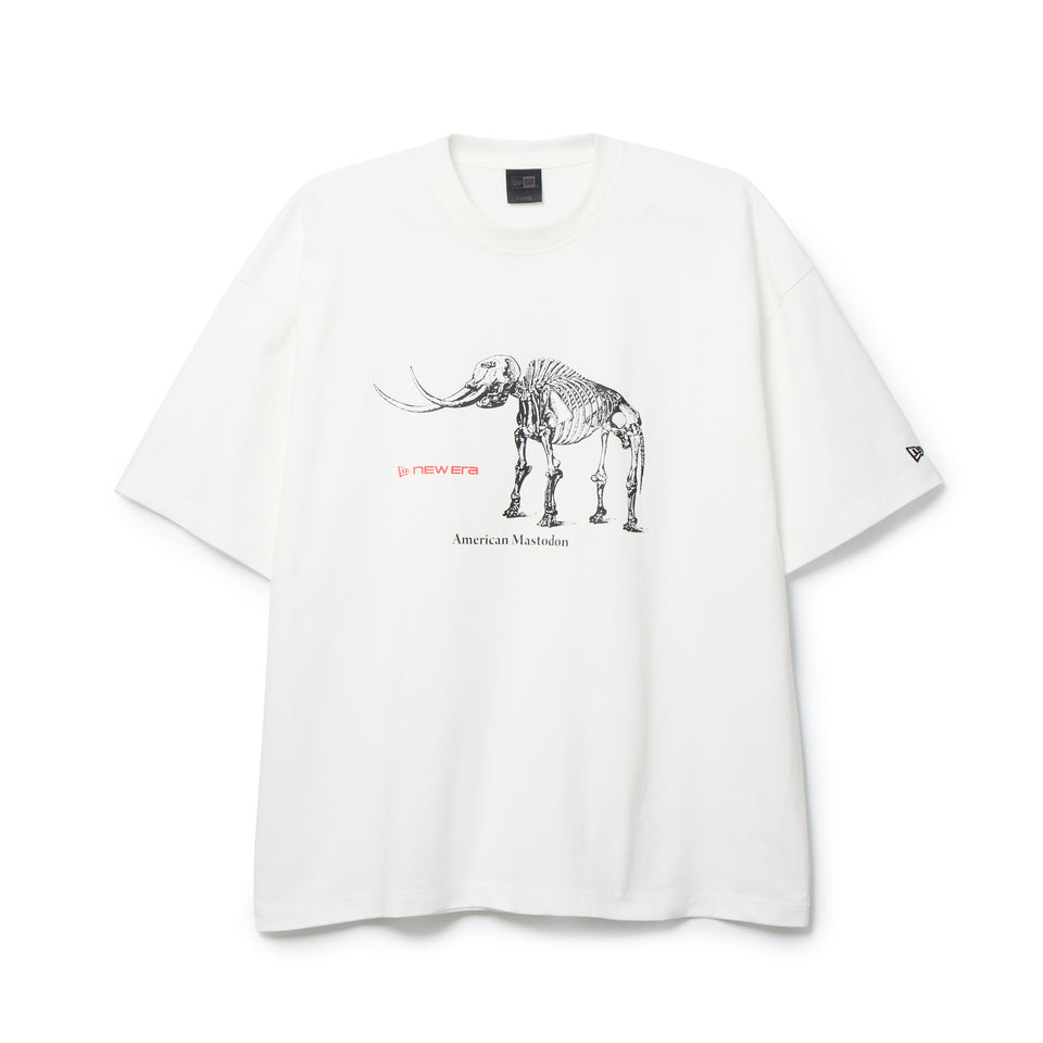 半袖 Fossil Tシャツ BLACK LABEL SS26 ホワイト | ニューエラ