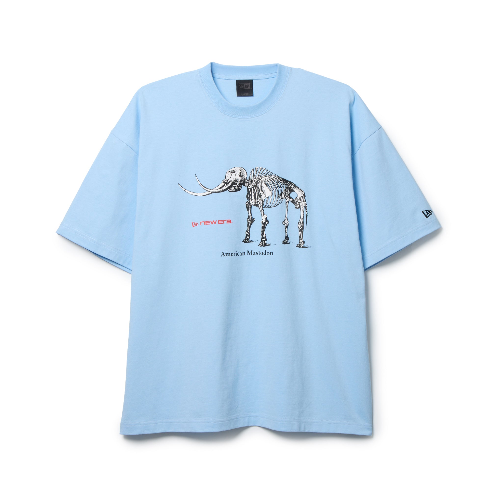 半袖 Fossil Tシャツ BLACK LABEL SS26 スカイブルー | ニューエラ