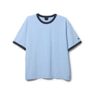 半袖 フェード リンガー Tシャツ BLACK LABEL SS26 スカイブルー | NEW ERA ニューエラ公式オンラインストア