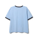 半袖 フェード リンガー Tシャツ BLACK LABEL SS26 スカイブルー | NEW ERA ニューエラ公式オンラインストア