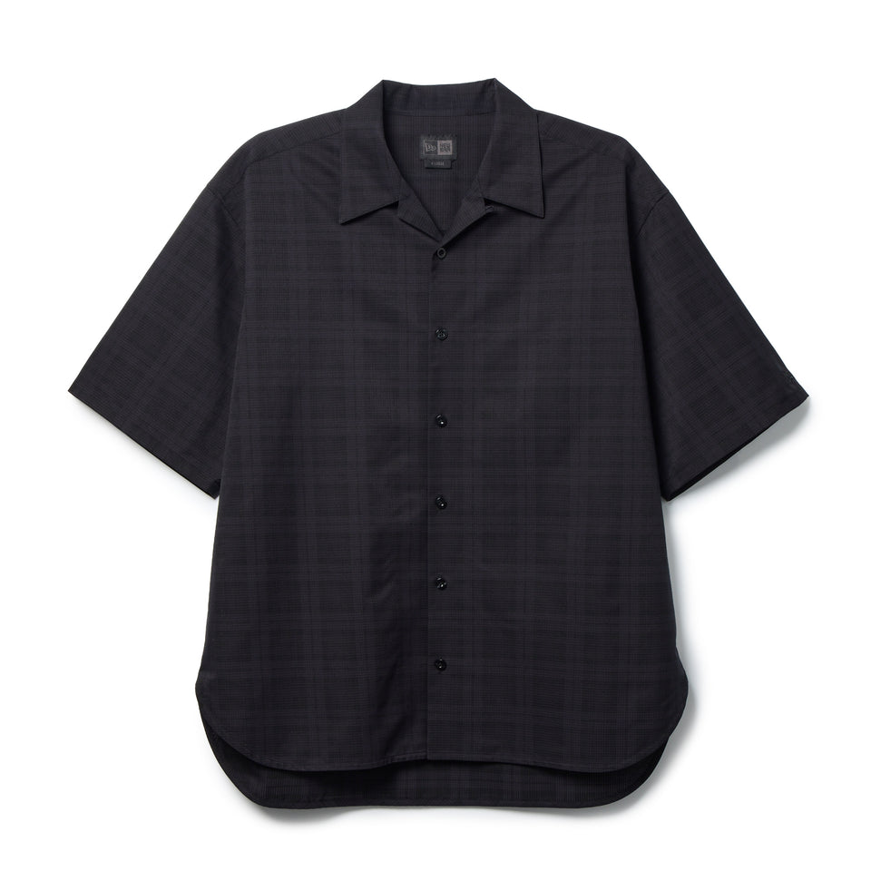 半袖 シャツ Dot Air ブラックウォッチ BLACK LABEL SS26 ネイビー