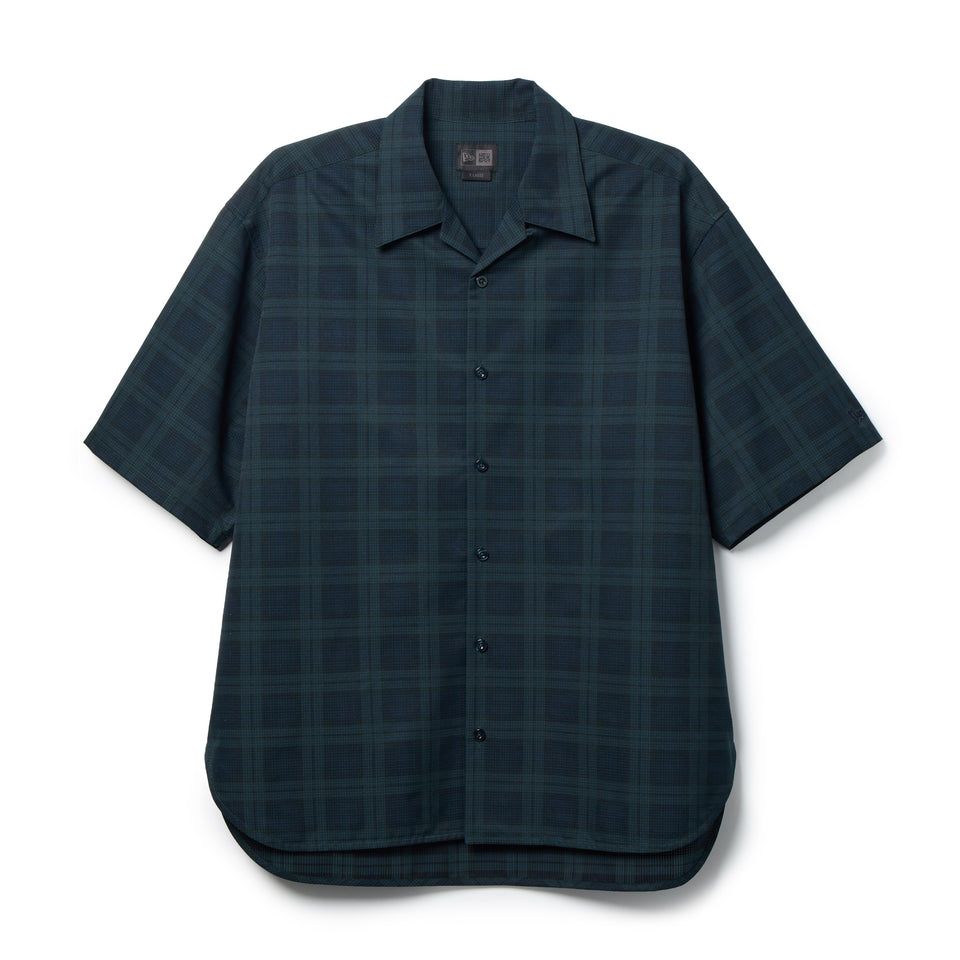 半袖 シャツ Dot Air ブラックウォッチ BLACK LABEL SS26 グリーン