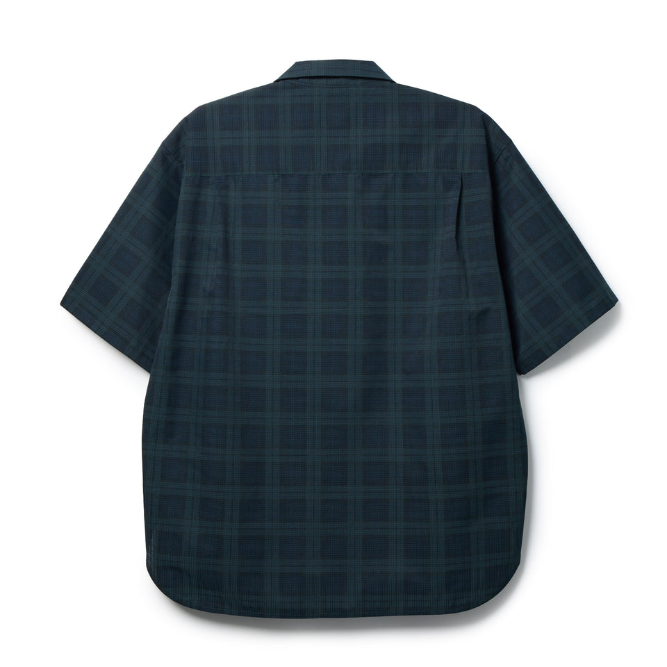 半袖 シャツ Dot Air ブラックウォッチ BLACK LABEL SS26 グリーン