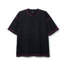 半袖 カラーステッチ Tシャツ BLACK LABEL SS26 ブラック | NEW ERA ニューエラ公式オンラインストア