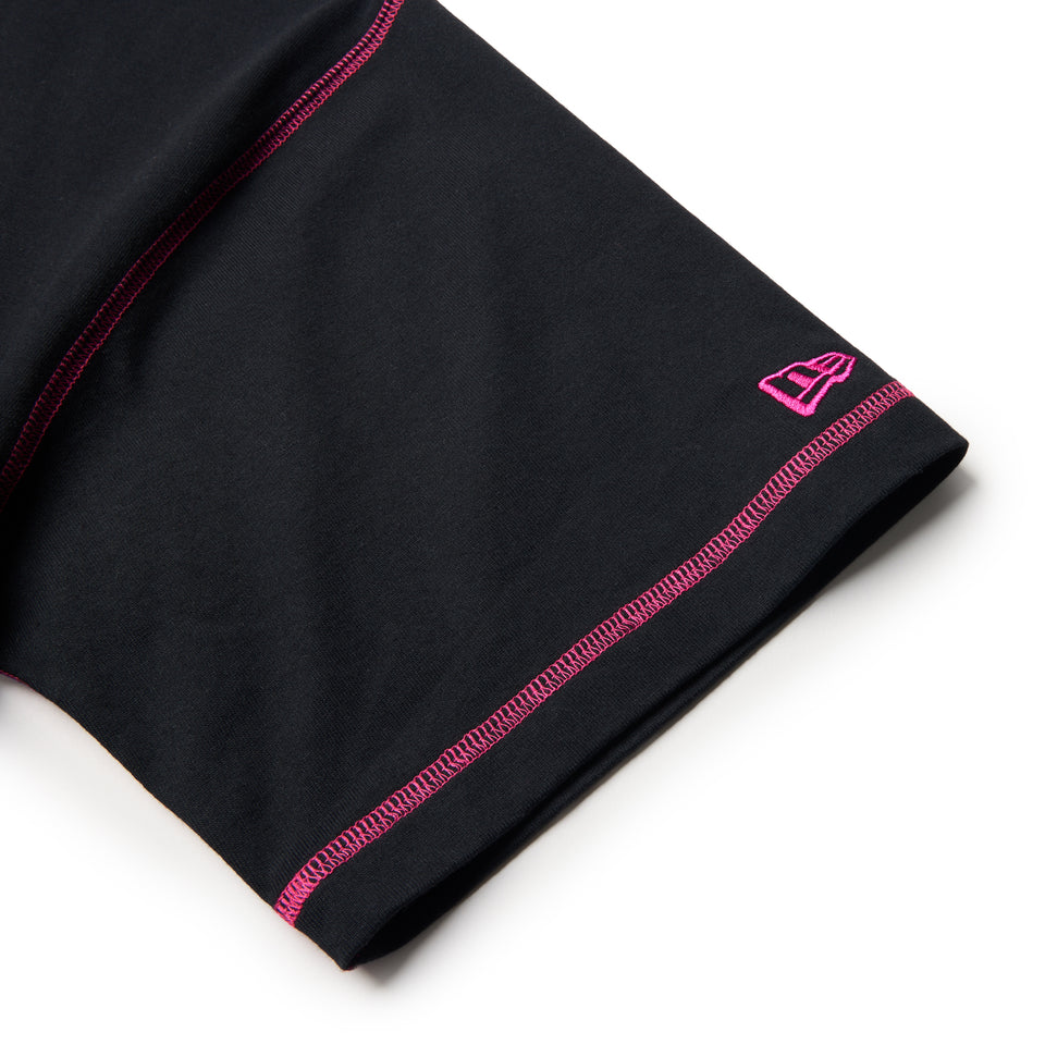 半袖 カラーステッチ Tシャツ BLACK LABEL SS26 ブラック | NEW ERA ニューエラ公式オンラインストア