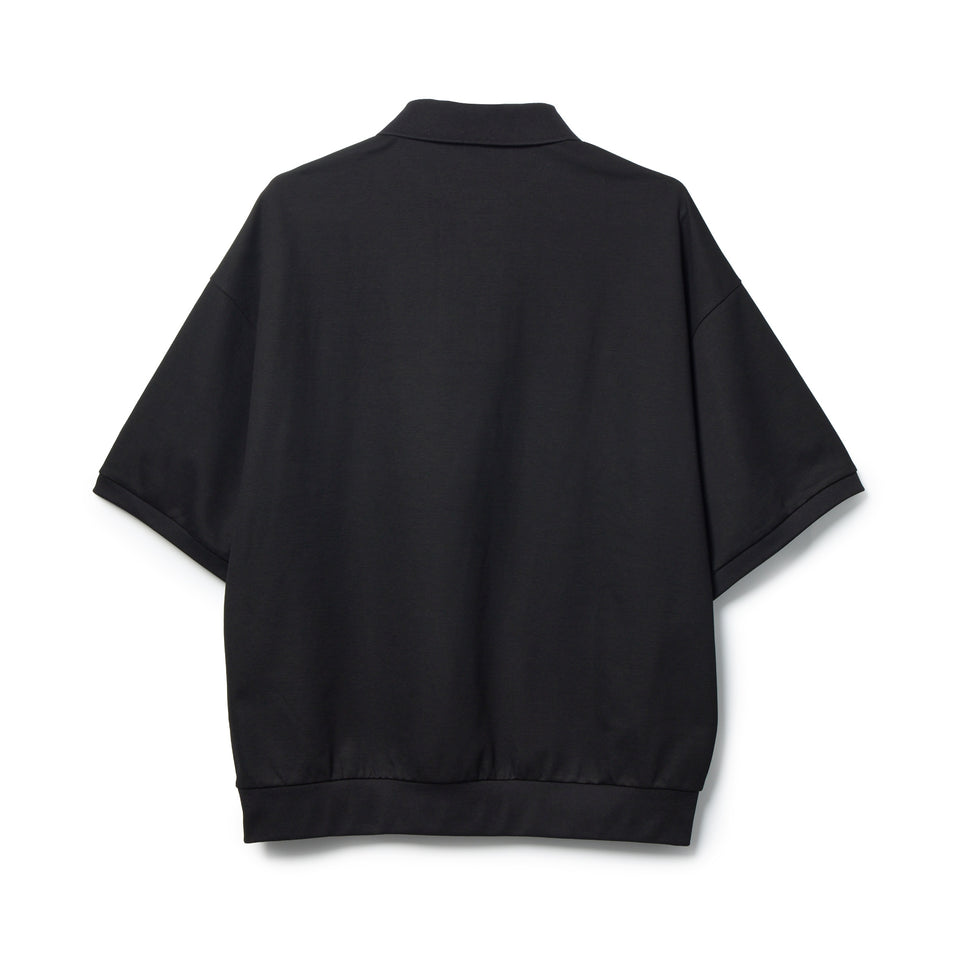 半袖 ビッグ ポロシャツ BLACK LABEL SS26 ブラック | ニューエラ