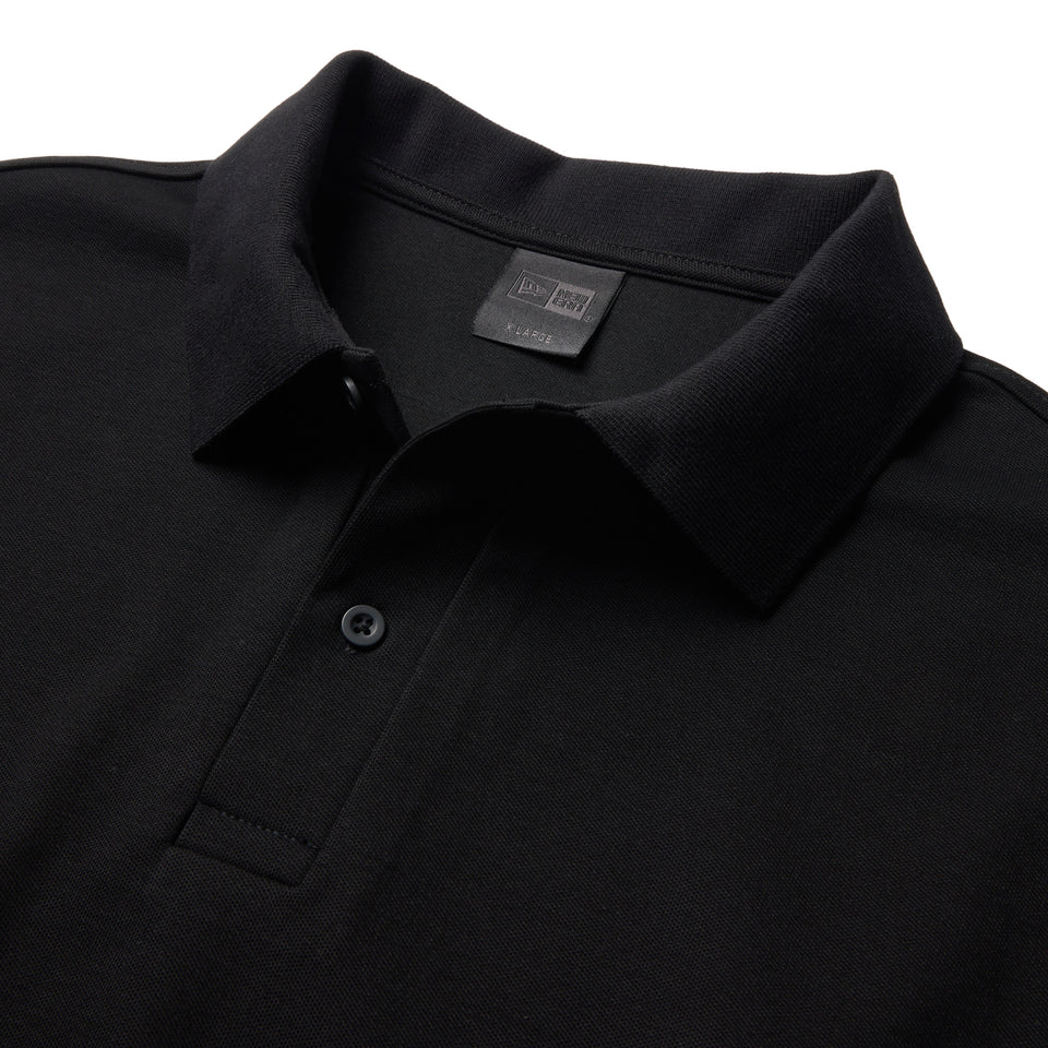 半袖 ビッグ ポロシャツ BLACK LABEL SS26 ブラック | ニューエラ