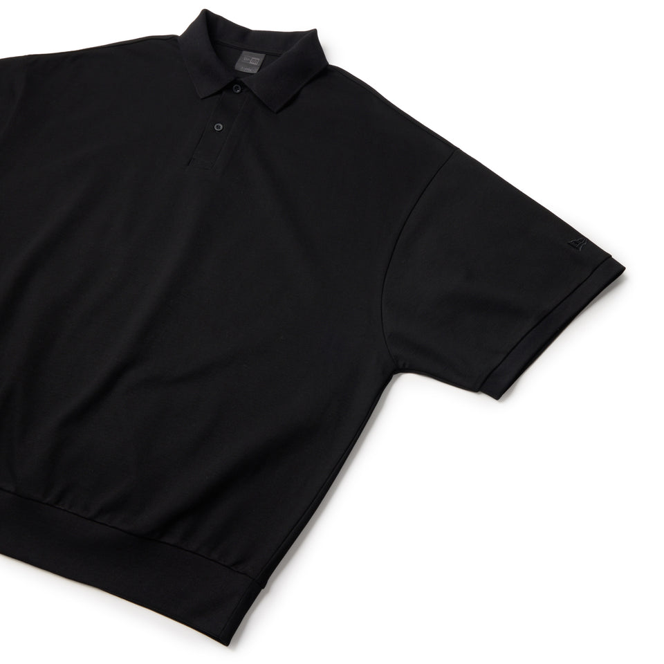 半袖 ビッグ ポロシャツ BLACK LABEL SS26 ブラック | ニューエラ