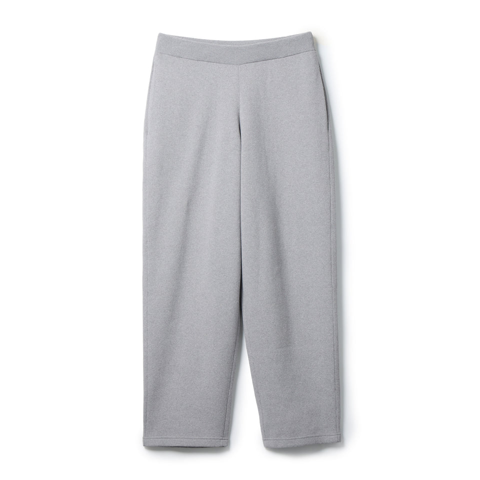 NKNIT ニットパンツ グレー ニットパンツ ミラノリブ BLACK LABEL SS26 グレー | ニューエラ