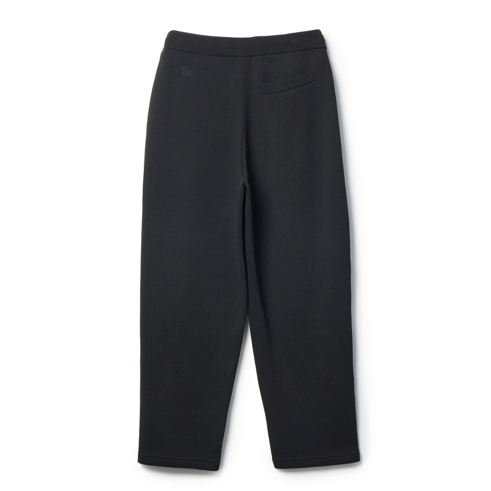 ニットパンツ ミラノリブ BLACK LABEL SS26 ブラック | ニューエラ