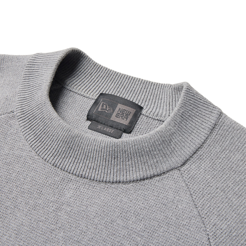 クルーネックニット ミラノリブ BLACK LABEL SS26 グレー | NEW ERA ニューエラ公式オンラインストア