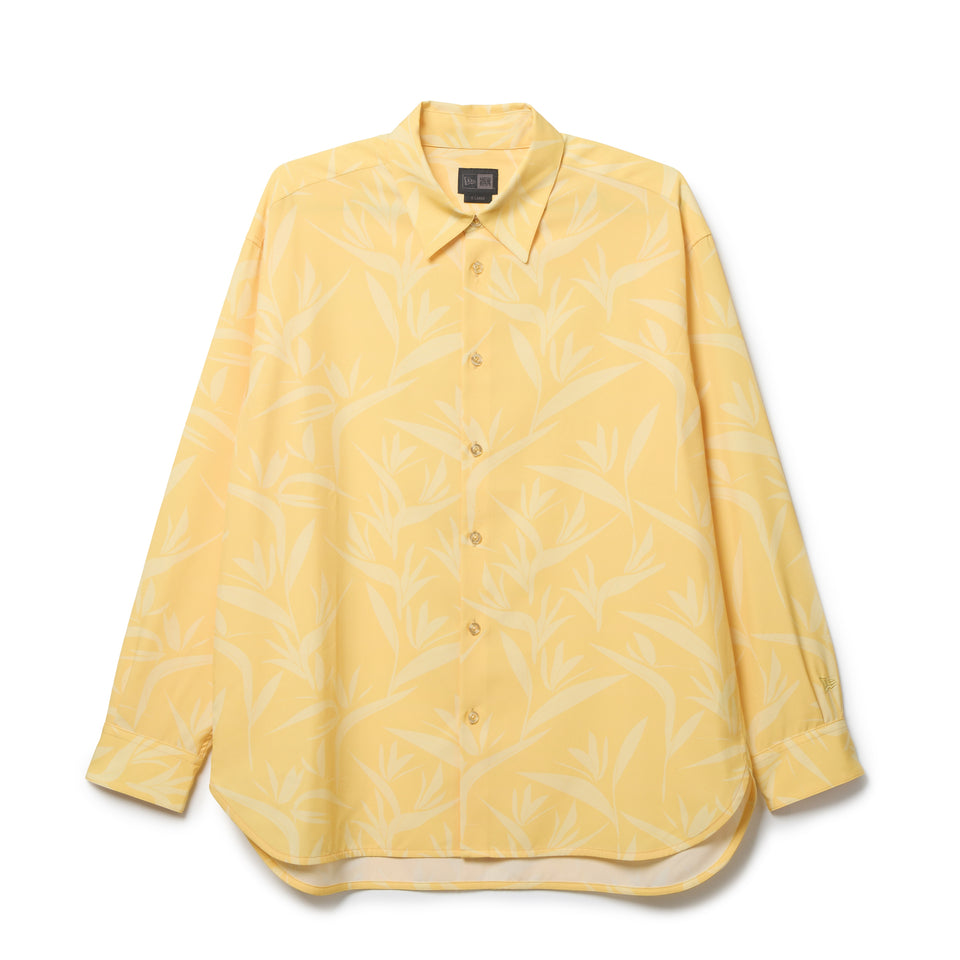 長袖 ウエストコスト シャツ BLACK LABEL SS26 イエロー | NEW ERA ニューエラ公式オンラインストア