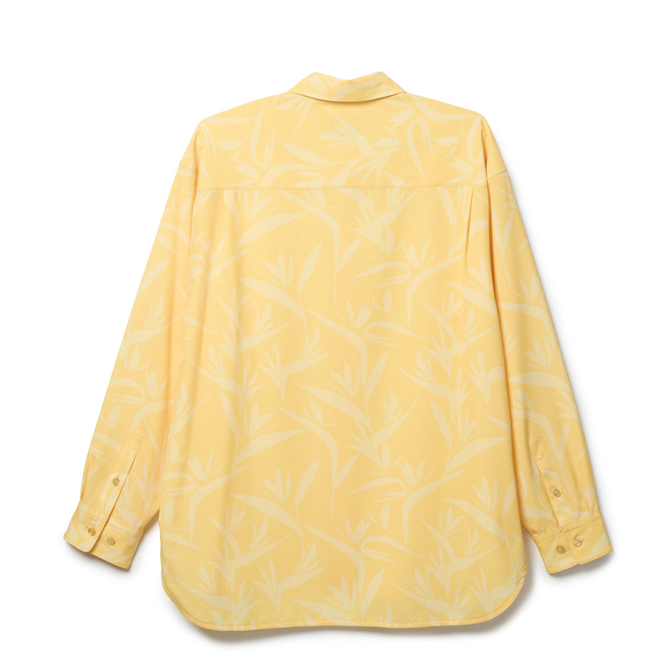 長袖 ウエストコスト シャツ BLACK LABEL SS26 イエロー | NEW ERA ニューエラ公式オンラインストア